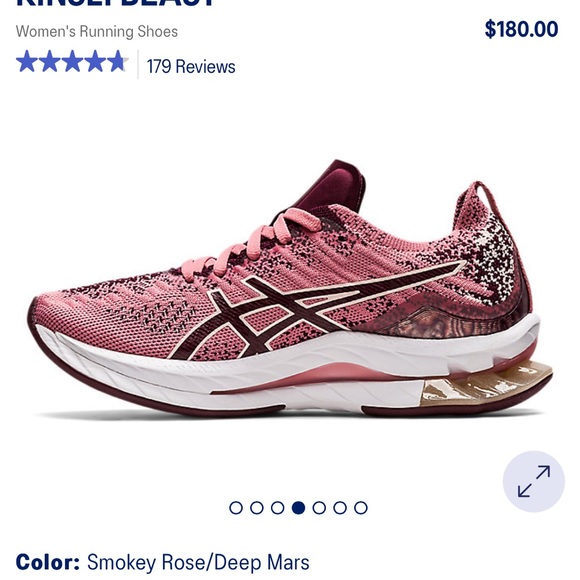 ASICS Gel Kinsei Blast Smokey Rose/Deep Mars - Picture 7 of 12